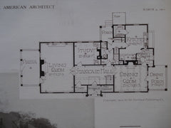 House for R.A. Stewart, Esq., Brookline, MA, 1910, Kilham & Hopkins