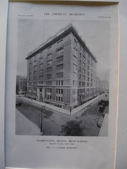 Washington Irving High School , Irving Place, NY, 1913, C.B.J. Snyder