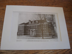 Public School, Metuchen, NJ, 1909, Walker & Morris