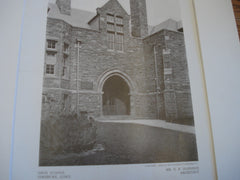 High School, Simsbury, CT, 1909, E.F. Hapgood