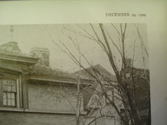 Garage of W.V. Kelley, Esq., Chicago, IL, 1909, Nimmons & Fellows