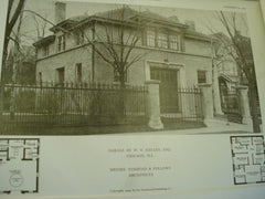 Garage of W.V. Kelley, Esq., Chicago, IL, 1909, Nimmons & Fellows