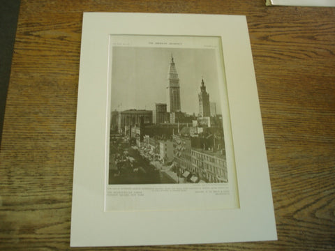 The Metropolitan Tower, Madison Square, New York, NY, 1909, N. Le Brun & Sons