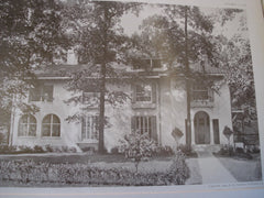House of H.W. Crowell, Esq., Glenridge, NJ, 1909, Davis, McGrath & Kiessling