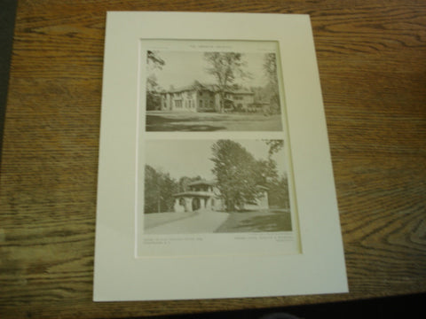 House of Dan Fellows Platt, Esq., Englewood, NJ, 1909, Davis, McGrath & Kiessling