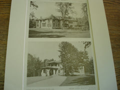 House of Dan Fellows Platt, Esq., Englewood, NJ, 1909, Davis, McGrath & Kiessling