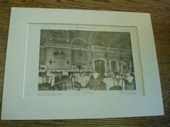 The New Washington Hotel, Main Dining Room, Seattle, WA, 1909, Eames & Young