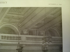 The New Washington Hotel, Main Dining Room, Seattle, WA, 1909, Eames & Young