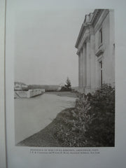 Residence of Miss Laura Robinson, Greenwich, CT, 1913, J.E.R. Carpenter and Walter D. Blair