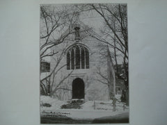 St. Luke's Episcopal Church, Chelsea, MA, 1908, Mr. Frank A. Bourne