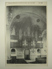 Organ in the Frelserkirche, Copenhagen, Denmark, EUR, 1897, Unknown