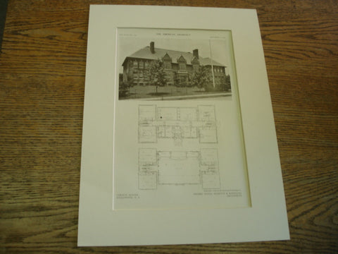 Liberty School, Englewood, NJ, 1909, Davis, McGrath & Kiessling