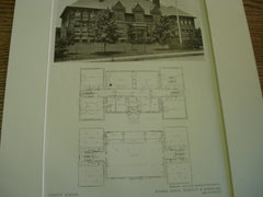 Liberty School, Englewood, NJ, 1909, Davis, McGrath & Kiessling