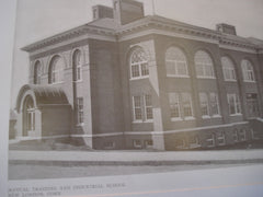 Manual Training and Industrial School, New London, CT, 1909, Dudley St. C. Donnelly