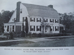 House of Cushing Adams, Esq., Plandome, Long Island, NY, 1913, William Albert Swasey