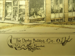 The Derby Building, Cincinnati, OH, 1887, Samuel Hannford