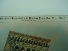 The Times Building , Pittsburgh, PA, 1892, F. J. Osterling
