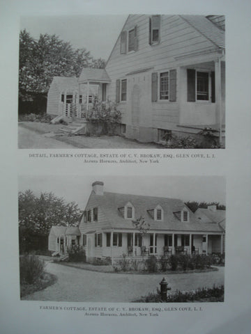 Farmer's Cottage on the Estate of C.V. Brokaw, Esq., Glen Cove, Long Island, NY, 1914, Alfred Hopkins