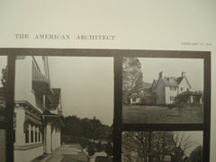 House of Mr. I. Park Moore , Pittsburgh, PA, 1915, Heacock & Hokanson