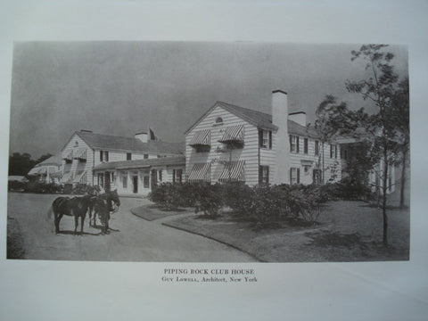 Piping Rock Club House, Locust Valley, NY, 1914, Guy Lowell