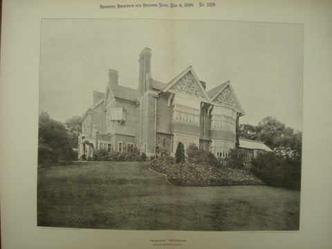 Fernleigh, Nottingham, England, UK, 1899, Arthur Marshall