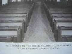 St. George's by the River, Seabright, NJ, 1913, Walker & Gillette