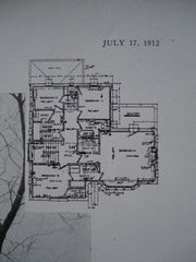 House of R.L. Aldrich, Esq. , Detroit, MI, 1912, Mr. W.B. Stratton