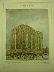 Hudson Terminal Buildings , New York, NY, 1910, Messrs. Clinton & Russell