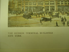 Hudson Terminal Buildings , New York, NY, 1910, Messrs. Clinton & Russell