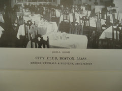 City Club , Boston, MA, 1915, Newhall & Blevens