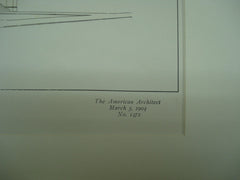 Competitive Design for the Cathedral of St. John in the Wilderness , Denver, CO, 1904, F. E. Edbrooke