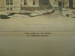 House on the Rocks , Not stated, 1899, R. H. Robertson