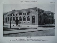 U.S. Post Office Building , Chelsea, MA, 1912, Mr. James Knox Taylor