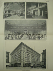 Ellicott Square , Buffalo, NY, 1900, D. H. Burnham & Co.