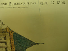 Newton National & Savings Banks, Newton, MA, 1896, Wm. Gibbons Preston