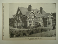St. Margaret's House on Mount Park Avenue , Harrow, London, England, UK, 1895, Arnold Mitchell