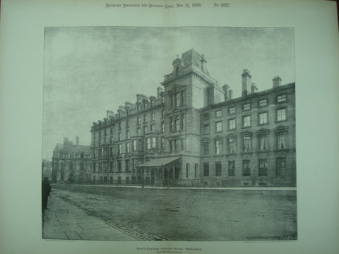 North-Eastern Station Hotel , Newcastle, England, UK, 1895, William Bell