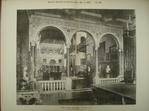 Great Hall at Hewell Grove , Bromsgrove, Worcestershire, England, UK, 1893, Bodley & Garner