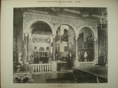 Great Hall at Hewell Grove , Bromsgrove, Worcestershire, England, UK, 1893, Bodley & Garner