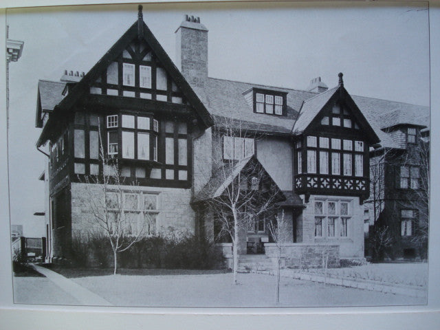 House of Mr. Hamilton, 1745 Jefferson Ave , Detroit, MI, 1907, Stratton & Baldwin