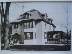 House of Albert Eastwood, Esq. , Rochester, NY, 1907, Claude Fayette Bragdon