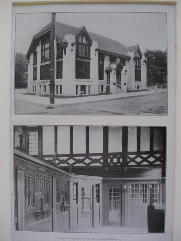 Palisades Trust and Guaranty Co., Englewood, NJ, 1907, Aymar Embury, IId.