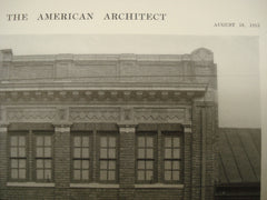 Alterations and Additions to Store, 1823 Market Street , Philadelphia, PA, 1915, Messrs. Heacock & Hokanson