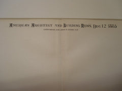 Thorn Mountain House and Cottages for Gen. M. Wentworth , Jackson, NH, 1885, William A. Bates