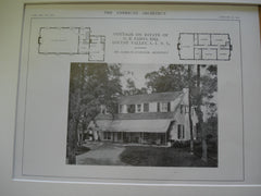 Cottage of Estate of G. E. Fahys, Esq., Locust Valley, Long Island, NY, 1913, Mr. James W. O'Connor