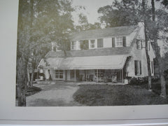 Cottage of Estate of G. E. Fahys, Esq., Locust Valley, Long Island, NY, 1913, Mr. James W. O'Connor