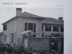 Dingleton House, Cornish, NH, 1912, Mr. Charles A. Platt