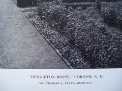 Dingleton House, Cornish, NH, 1912, Mr. Charles A. Platt