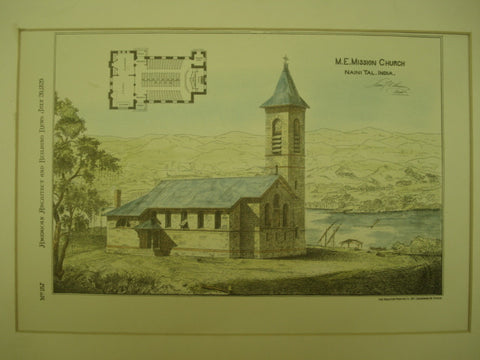 Methodist Evangelical Mission Church , Naini Tal, India, 1879, Samuel L. F. Thayn