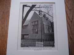 Architectural Offices of Messrs. Mellor & Meigs , Philadelphia, PA, 1913, Messrs. Mellor & Meigs